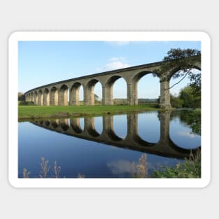 Bridge Over The River Wharfe Sticker